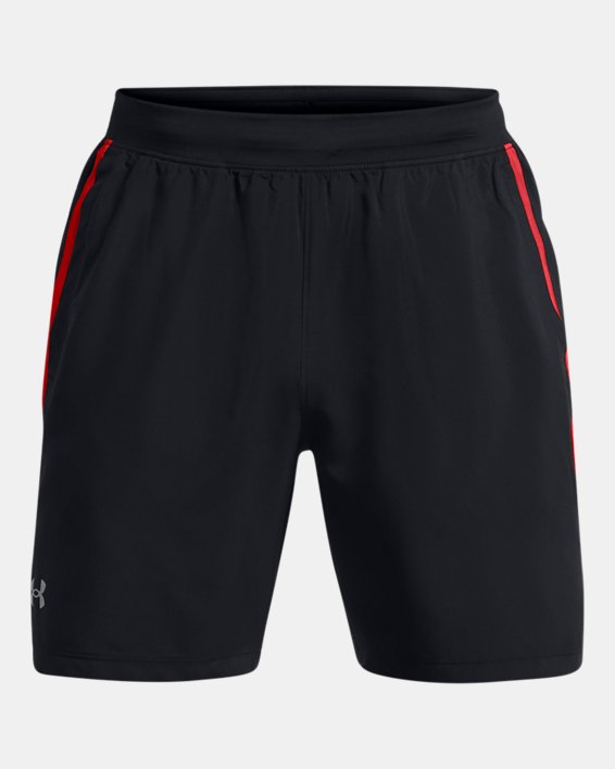 Shorts UA Launch 18 cm da uomo, Black, pdpMainDesktop image number 4